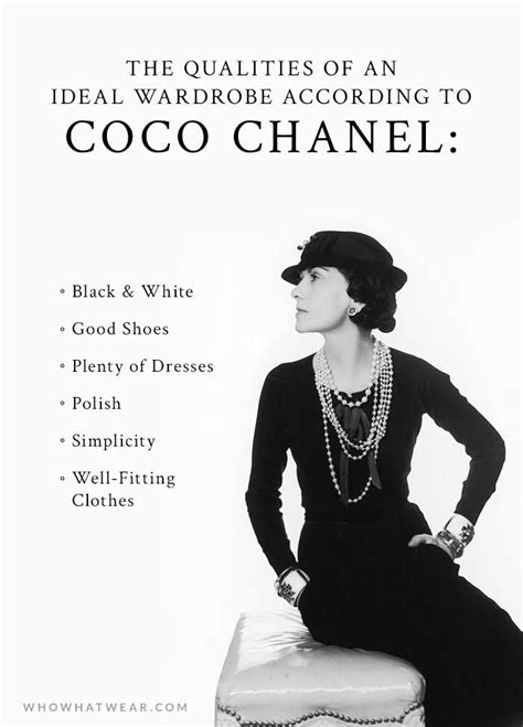 fashion coco chanel|coco chanel inspiration.